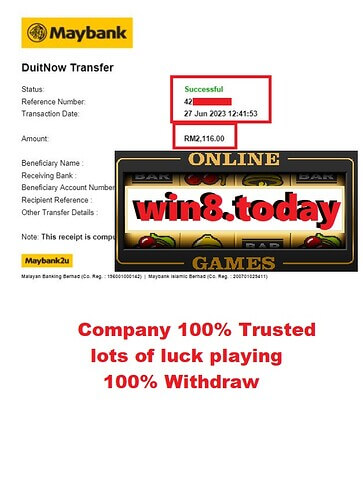 Mega888 Jackpot Winning Moment