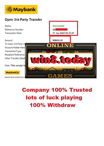 Exciting jackpot win at ACE333 with MYR50 deposit