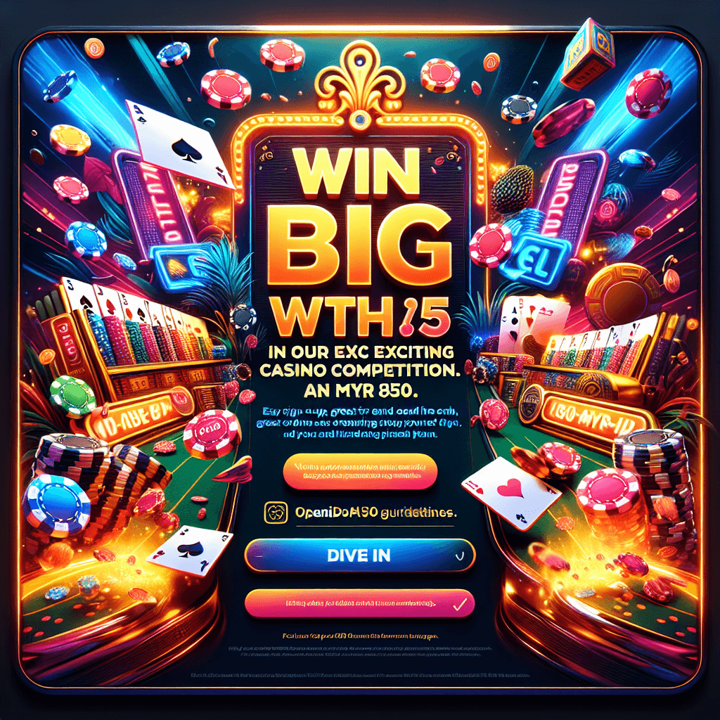 Sign Up Now for MYR850 Casino Competition